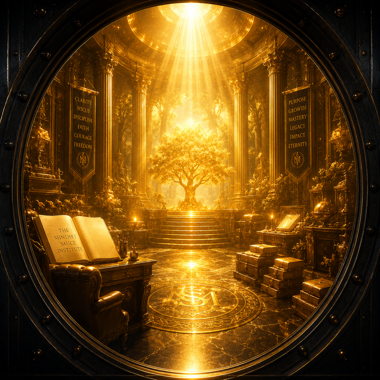Inside the vault